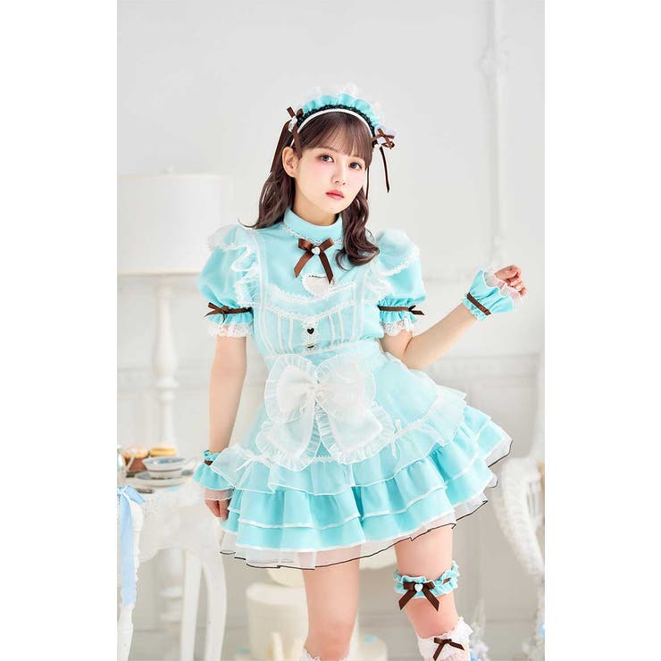 ミントブルー | 【佐藤ノア着用】ラブチュールチョコミントメイド《ホワイトデーコスプレ9点セット》… | Malymoon 
