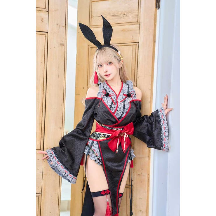 ロングスリット巫女バニー[品番：MYMT0001122]｜Malymoon （マリー