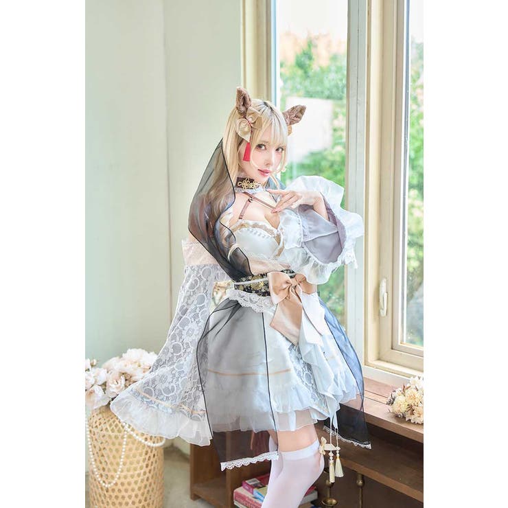 ミスティックヴェールホースドレス【Malymoon/マリームーン】 ミスティックヴェールホースドレス《オリジナルコスプレ13点セット