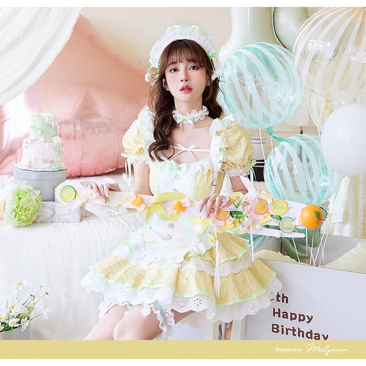 ハニーシトラスガーデンメイド《オリジナルコスプレ10点セット》【Malymoon… | Malymoon  | 詳細画像2 