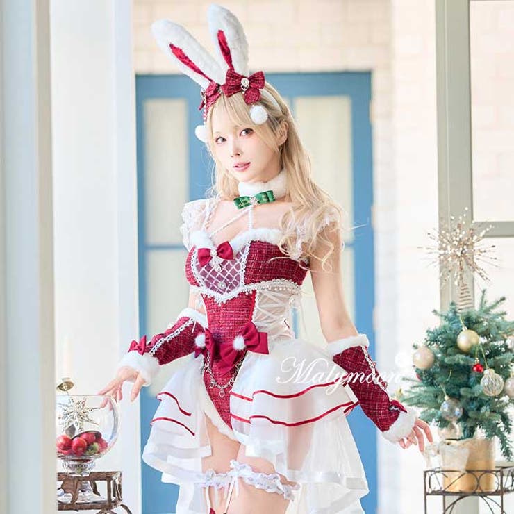 ベルチュールツイードノエルバニー[品番：MYMT0001075]｜Malymoon