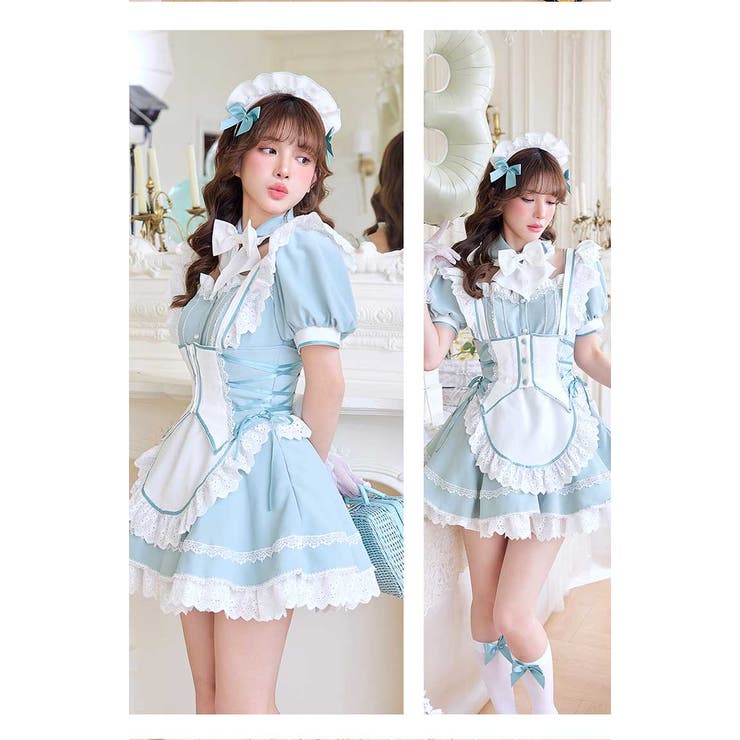 アンティークレースブランシュメイド《オリジナルコスプレ8点セット》【Malymo… | Malymoon  | 詳細画像6 