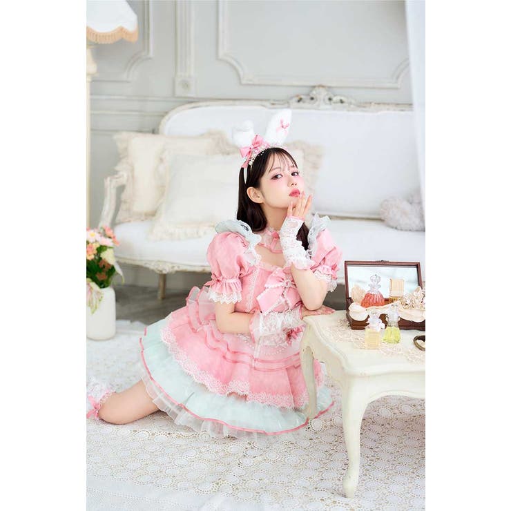 佐藤ノア&中村里砂着用】ロイヤルマリーレースバニー《オリジナル