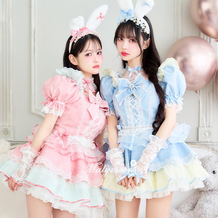 佐藤ノア&中村里砂着用】ロイヤルマリーレースバニー《オリジナル