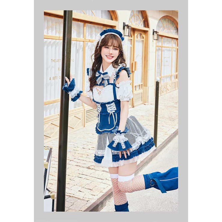 レザーエッジデニムメイド《オリジナルコスプレ12点セット》【Malymoon マ… | Malymoon  | 詳細画像12 