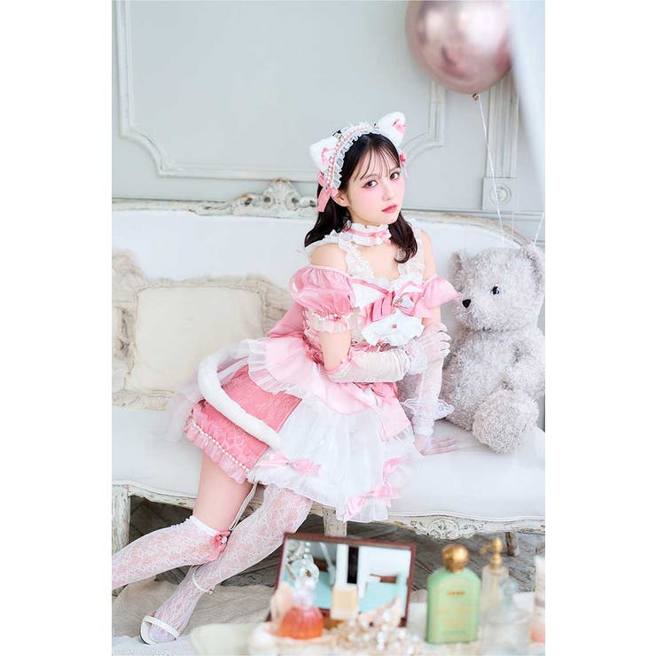 【佐藤ノア&中村里砂着用】ツインプリンセスキャットドレス《オリジナルコスプレ15… | Malymoon  | 詳細画像6 