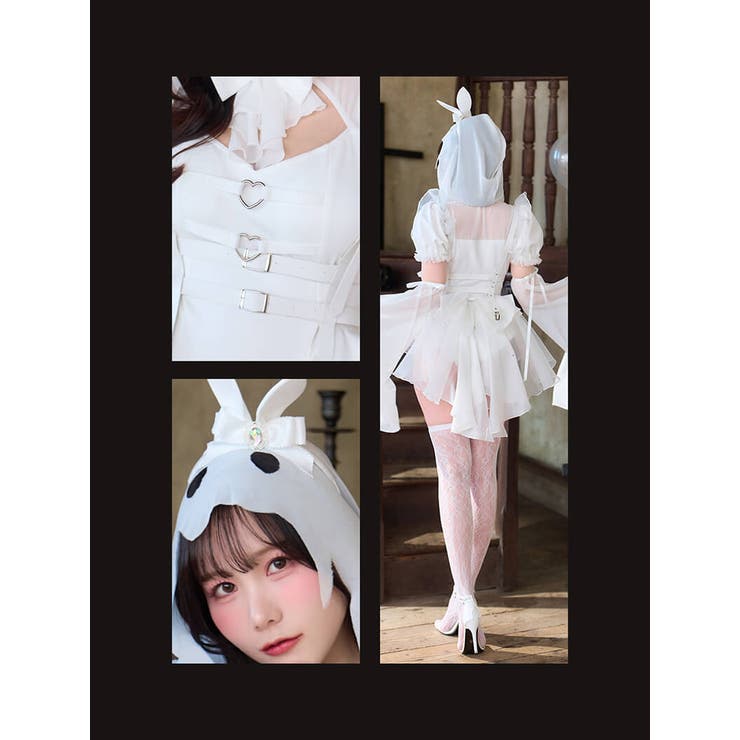 ミアモールシアーハイカットバニー《ハロウィンコスプレ11点セット》【Malymo… | Malymoon  | 詳細画像6 