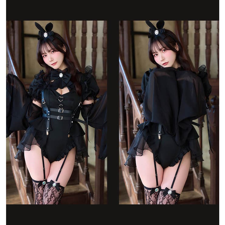 ミアモールシアーハイカットバニー《ハロウィンコスプレ11点セット》【Malymo… | Malymoon  | 詳細画像8 