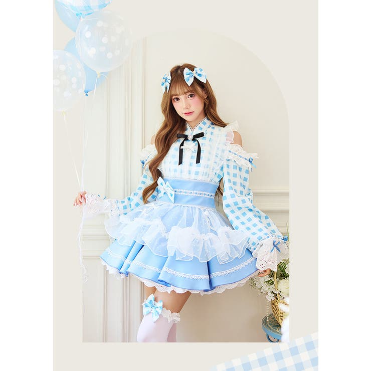 ミルキーツイン浴衣ドレス《オリジナルコスプレ8点セット》【Malymoon マリ… | Malymoon  | 詳細画像7 