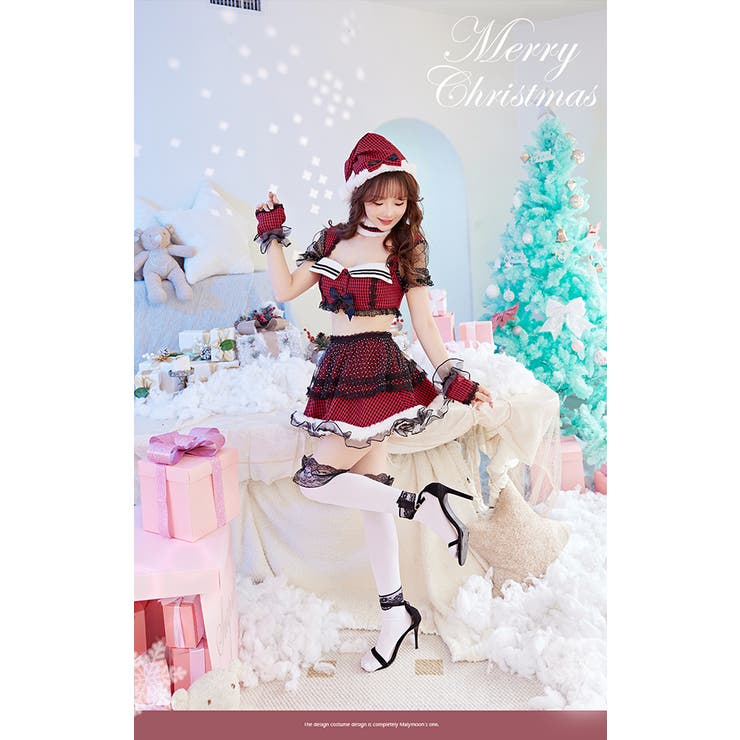 ゴシックチェック柄サンタ[品番：MYMT0000562]｜Malymoon （マリームーン  ）のレディースファッション通販｜SHOPLIST（ショップリスト）