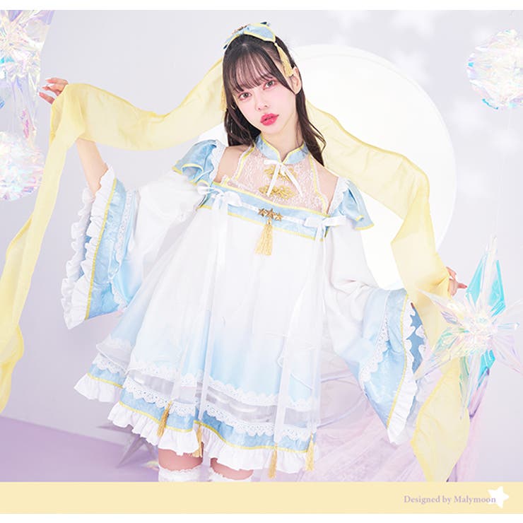 ジュエルブルームーン織姫ドレス | Malymoon  | 詳細画像2 