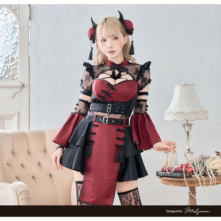 ダマスクレースヴィランチャイナ[品番：MYMT0001055]｜Malymoon