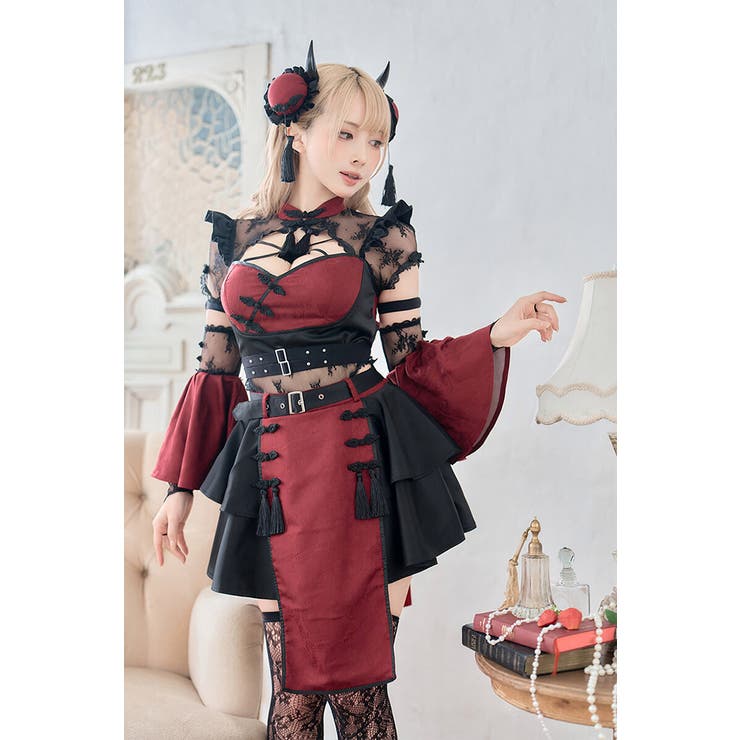 ダマスクレースヴィランチャイナ[品番：MYMT0001055]｜Malymoon