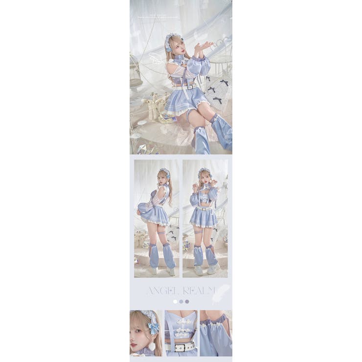 新入荷 天使界隈 キャンディホリックアイドルチャイナ[品番 コスプレ衣装