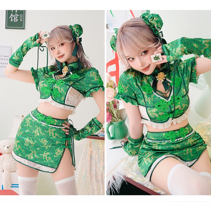 セパレート麻雀チャイナ[品番：MYMT0000511]｜Malymoon （マリームーン  ）のレディースファッション通販｜SHOPLIST（ショップリスト）