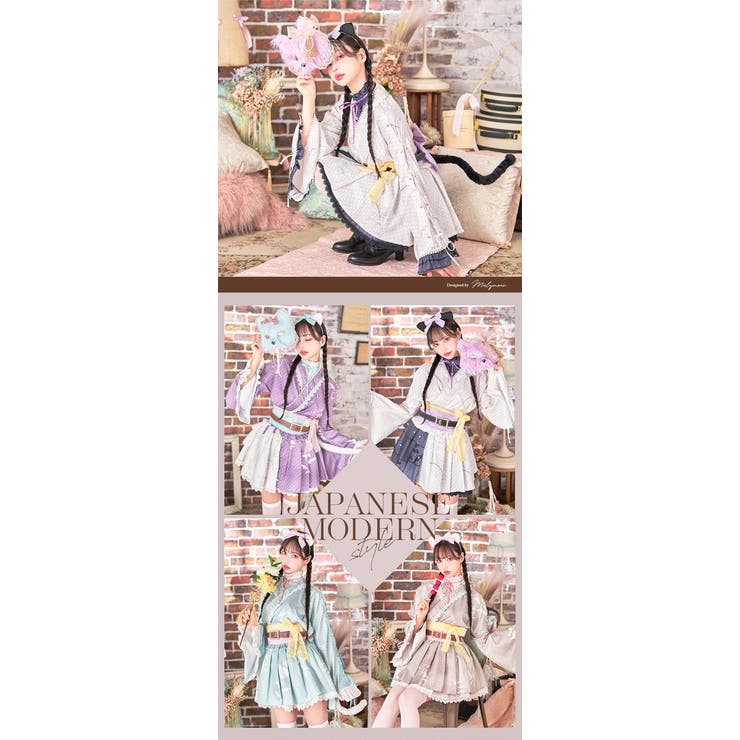 定率割引 往復 和洋折衷ノスタルジックキャットガール[品番：MYMT0000628 コスプレ衣装