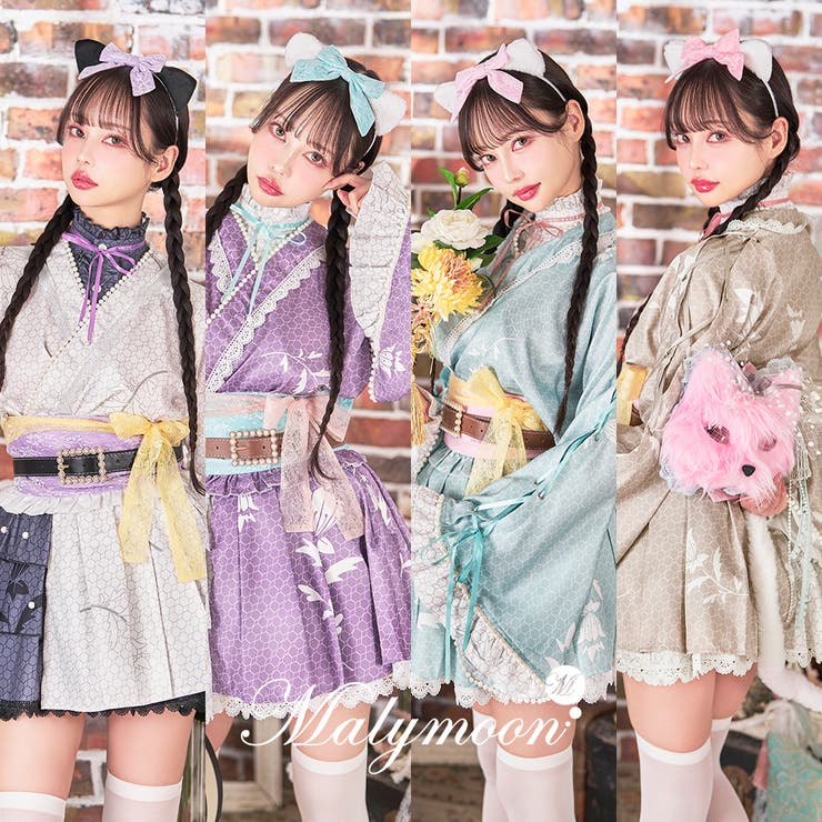 【あすつく】 和洋折衷ノスタルジックキャットガール[品番：MYMT0000628 コスプレ衣装