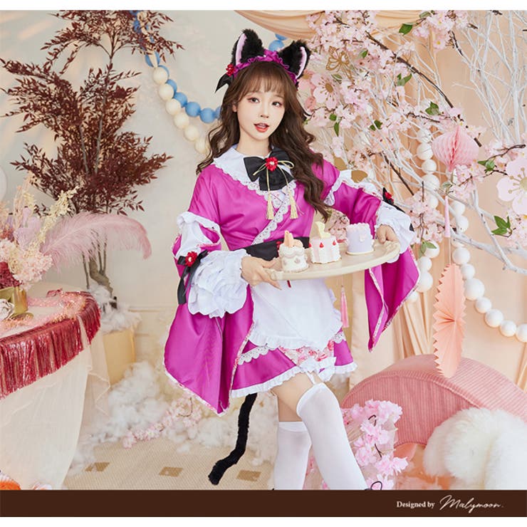 大正ロマンキャットメイド[品番：MYMT0000626]｜Malymoon