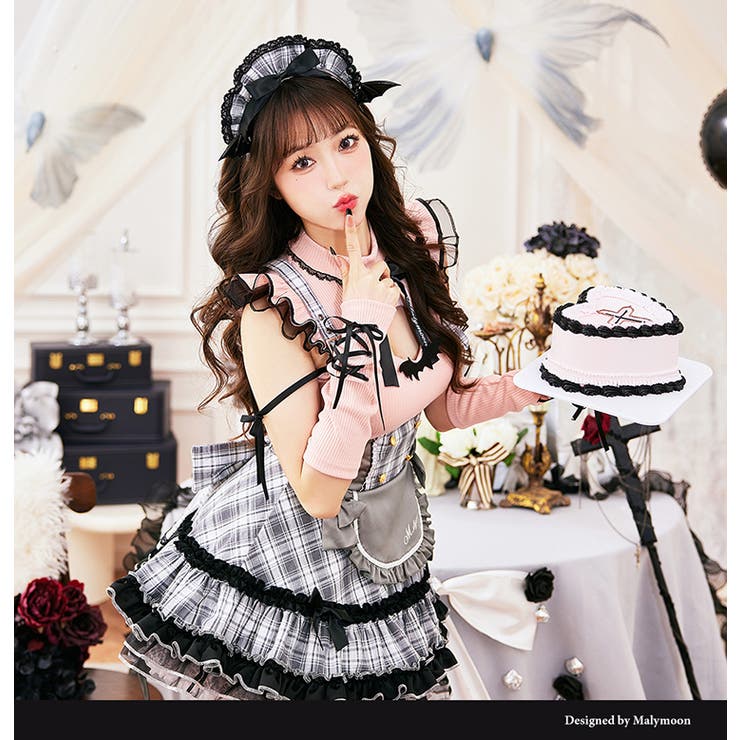 ガーリーロックサキュバスメイド《ハロウィンコスプレ11点セット》【Malymoo… | Malymoon  | 詳細画像2 