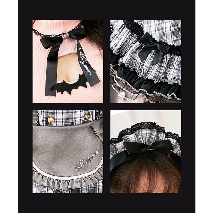 ガーリーロックサキュバスメイド[品番：MYMT0001056]｜Malymoon