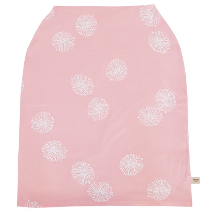 ピンク(花柄) | 授乳ケープ ポンチョ型 らくのびマルチケープ | マタニティショップマミールナ 