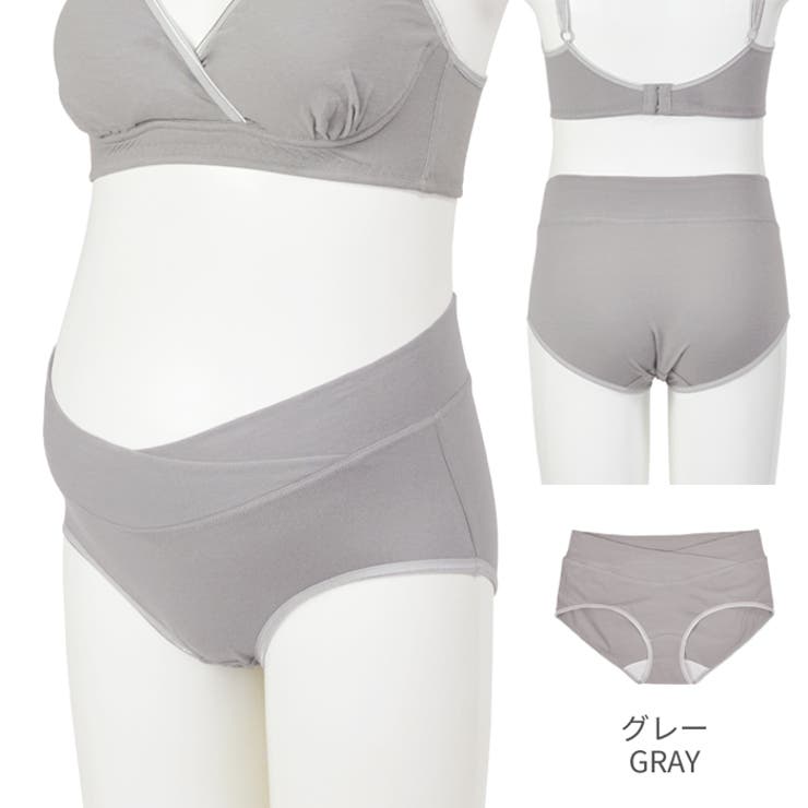 グレー | マタニティショーツ ローライズ 浅ばき | マタニティショップマミールナ 