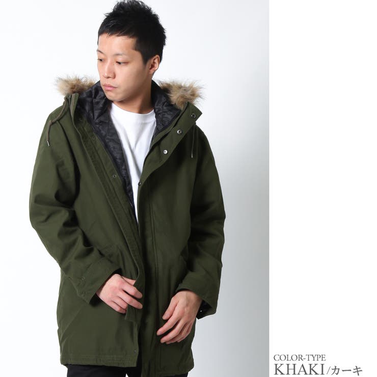 3WAY モッズコート メンズ[品番：QA000002431]｜Maqua-store（マキュア