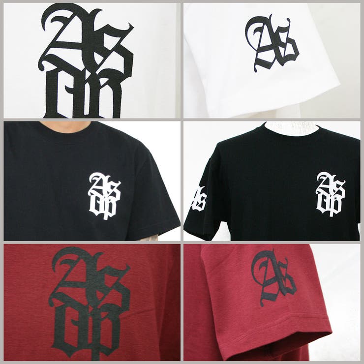 TシャツメンズアスナディスペックASNADISPECエンブレムバックプリント半袖TシャツプリントTシャツメンズカジュアルストリート系MLXLXXL/3045/ストリート系ファッション