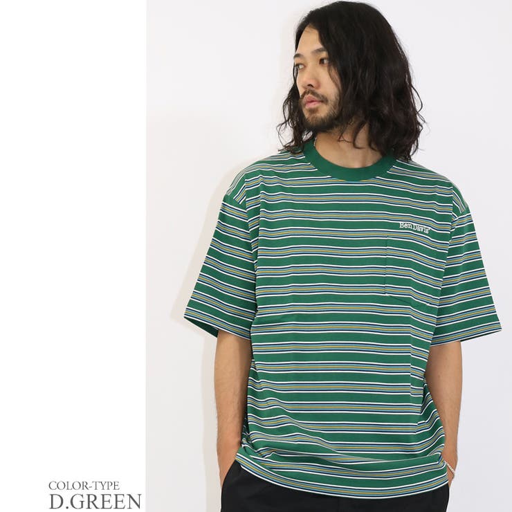 Tシャツ 半袖 ボーダー[品番：QA000002848]｜Maqua-store
