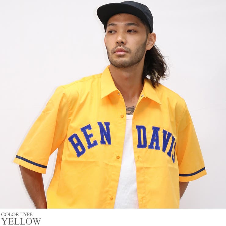 BEN DAVIS ベースボールシャツ[品番：QA000002776]｜Maqua-store