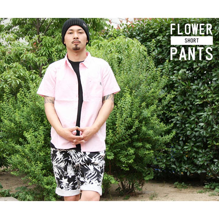 ショートパンツ 花柄 ショーツ[品番：QA000001425]｜Maqua-store