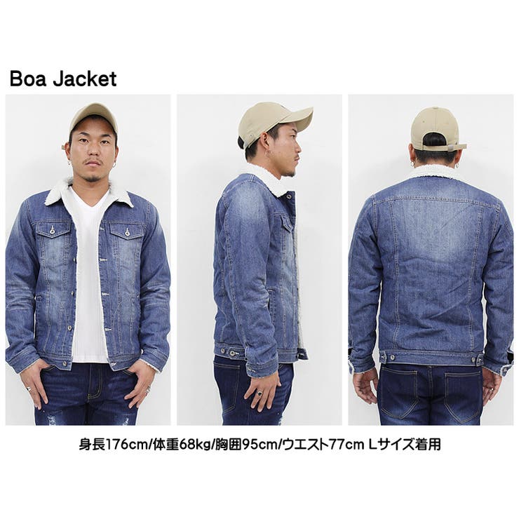 ボア付きデニムジャケット 楽天市場】a□ザラ/ZARA MAN 裏ボア デニムジャケットJKT【S