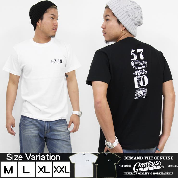 Tシャツ メンズ 半袖[品番：QA000001972]｜Maqua-store