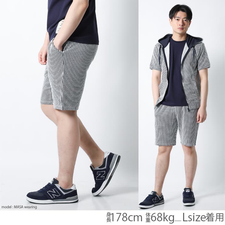 ハーフパンツ メンズ ショートパンツ[品番：QA000002593]｜Maqua