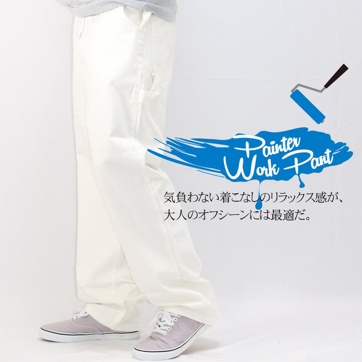 WHITE FIELD ペインターパンツ 富士金梅ダブルニーペインターパンツ | ボトムズ,ワークパンツ