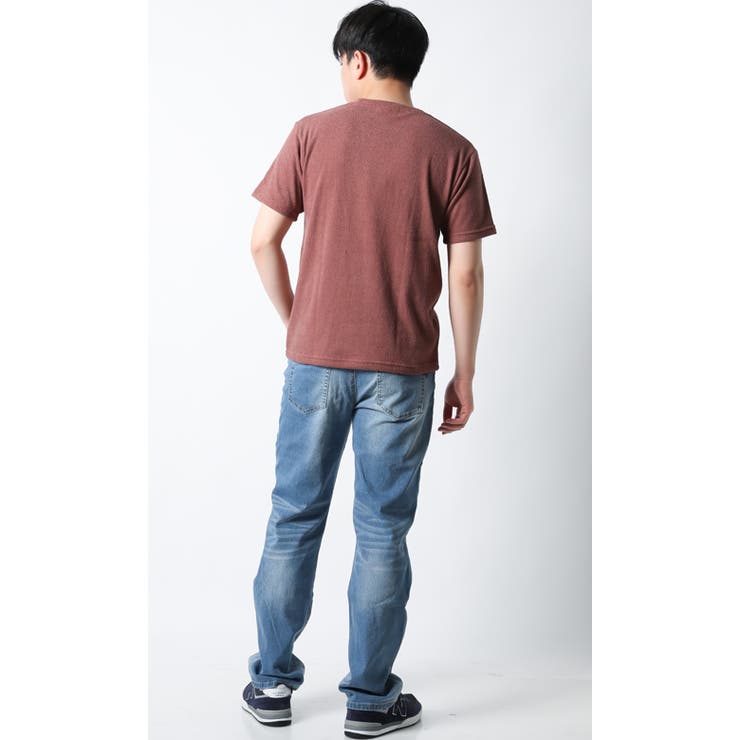 タオル生地 パイル生地 Tシャツ[品番：QA000002576]｜Maqua
