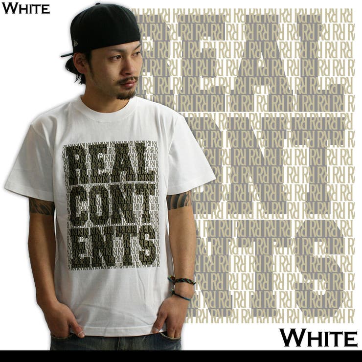 【REALCONTENTS/リアルコンテンツ】MONOGRAMTEE