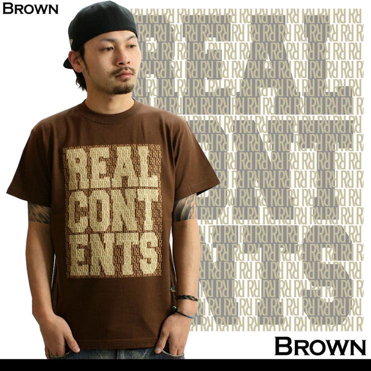 【REALCONTENTS/リアルコンテンツ】MONOGRAMTEE