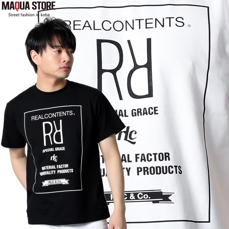 REALCONTENTS Tシャツ メンズ | Maqua-store | 詳細画像1 