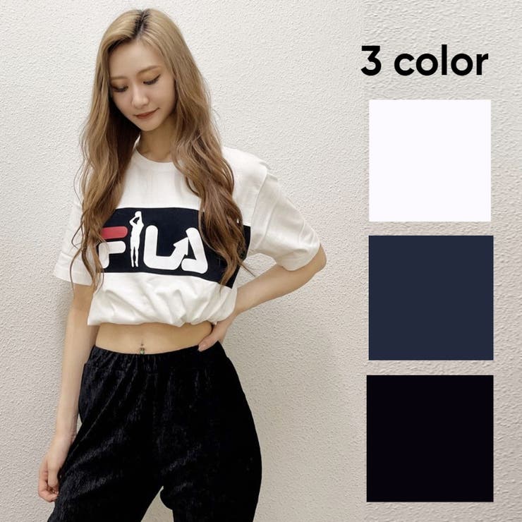 オフホワイト】GYDA×FILA BASKETBALL BIG Tシャツ[品番：MKSW0043557 ...