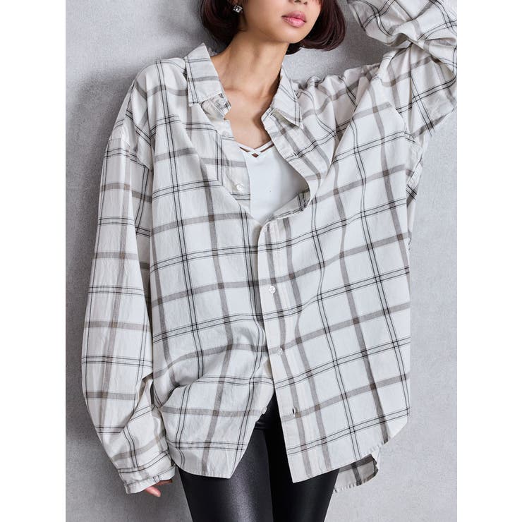 Trad comfort checkシャツ | GYDA | 詳細画像1 