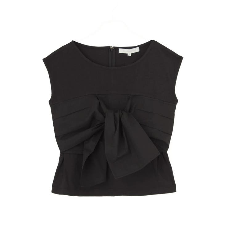 タイプライタービスチェ風カットソー[品番：MKSW0008060]｜MERCURYDUO