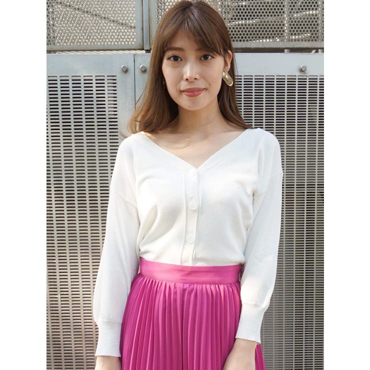 オフショル2wayカーディガン 品番 Mksw Mercuryduo マーキュリーデュオ のレディースファッション通販 Shoplist ショップリスト