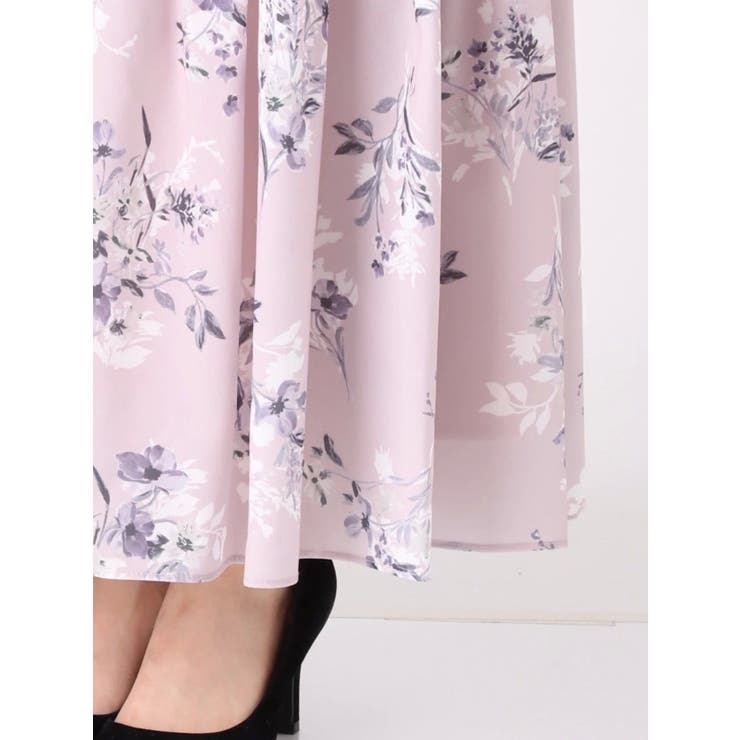 ヴィンテージフラワーティアードスカート | MERCURYDUO | 詳細画像8 