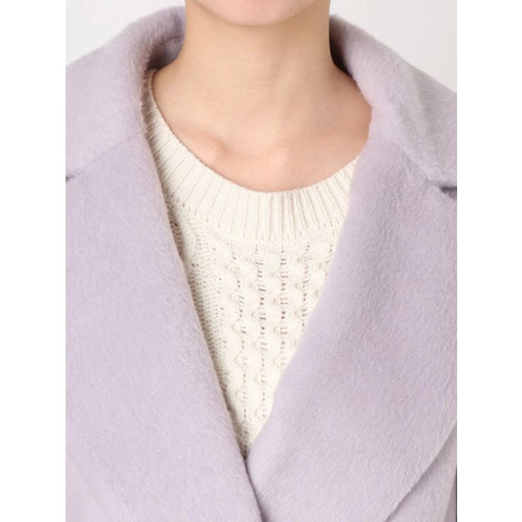 シャギーガウンロングコート[品番：MKSW0011784]｜MERCURYDUO