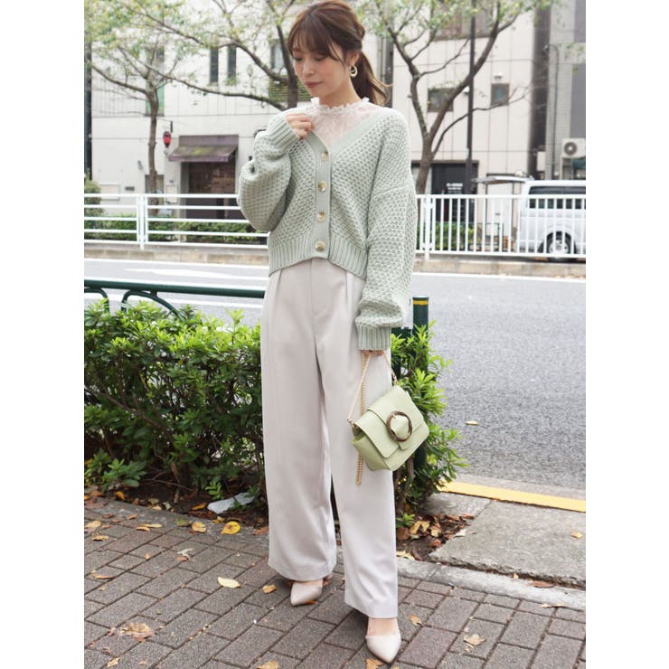 人気特価激安 ツイルタックワイドパンツ[品番：MKSW0012275]｜MERCURYDUO カジュアルパンツ