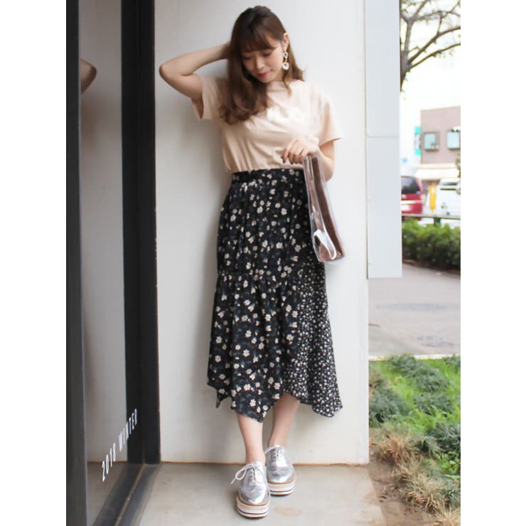 【FILA MERCURYDUO別注】ロゴTシャツ | MERCURYDUO | 詳細画像10 