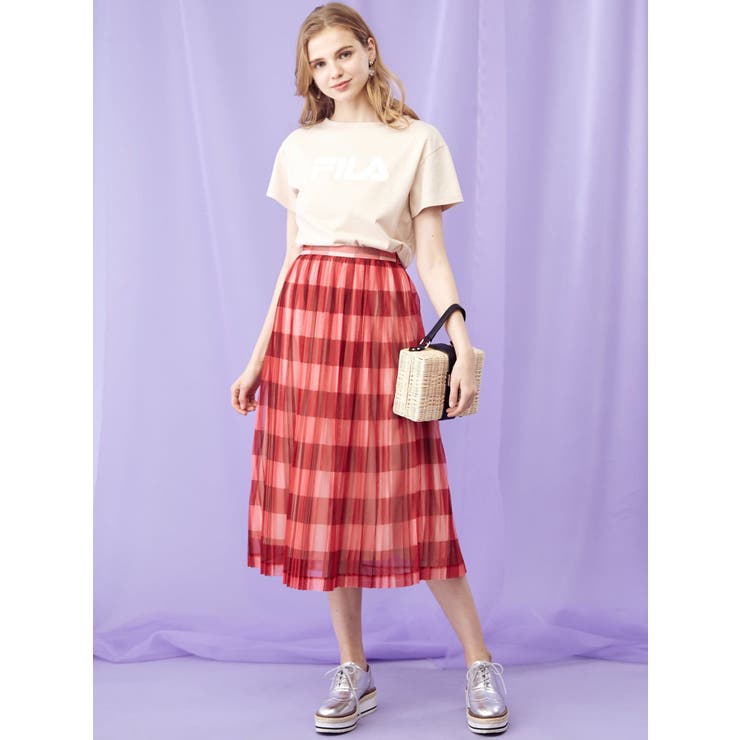 【FILA MERCURYDUO別注】ロゴTシャツ | MERCURYDUO | 詳細画像16 