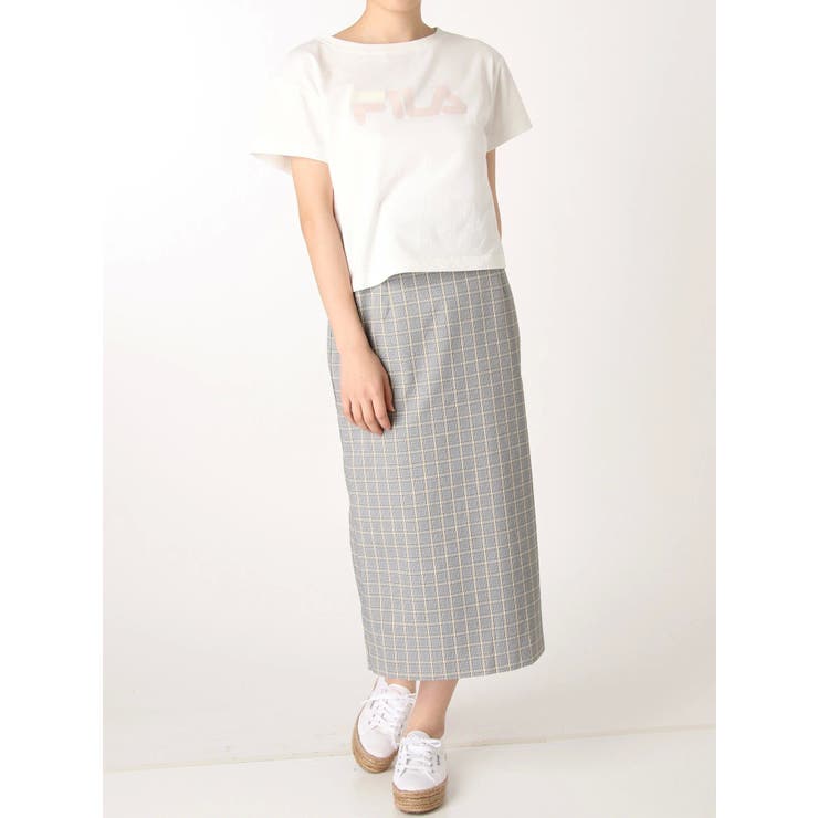 【FILA MERCURYDUO別注】ロゴTシャツ | MERCURYDUO | 詳細画像18 