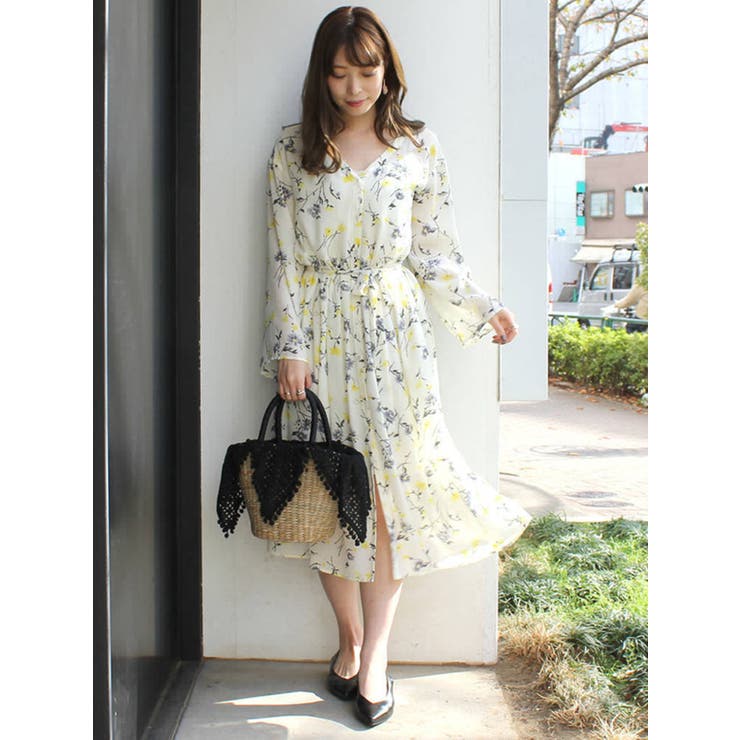 マーキュリーデュオ♡ロングガウン シャギーガウンロングコート[品番：MKSW0011784]｜MERCURYDUO
